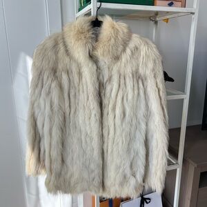 Saga fox fur coat